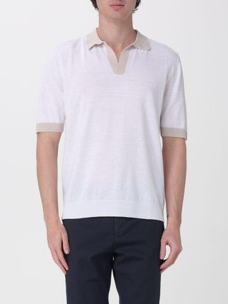 Eleventy Polo in lino e cotone Eleventy