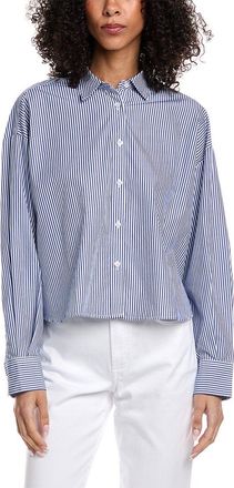 7 For All Mankind Cropped Shirt