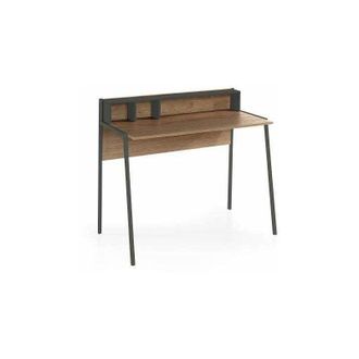 HERDASA Herdasa - Mesa Estudio Mod-tokio Acabado Nogal/grafito, 50 X 105 X 90 Cm (fondo X Ancho X Alto)