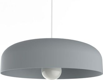 Lumicom Tuzzi Sospensione, 1xE27, max 42W, metallo, grigio, D.40cm - Lumicom