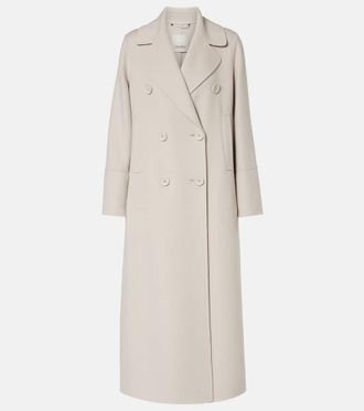 Max Mara Custodi double-breasted virgin wool coat