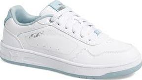 Puma Court Classy Sneaker in Puma White-Frosted Dew at Nordstrom Rack, Size 11