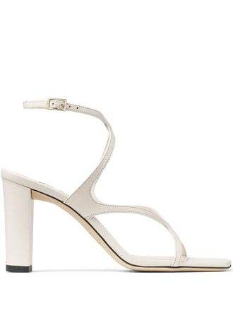 Jimmy Choo London Sandali Azie 85mm - Bianco