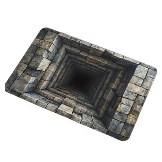 OEM Alfombra De Entrada Art&iacute;stica Con Dise&ntilde;o 3d, Alfombra Absorbente Para El Suelo - Je