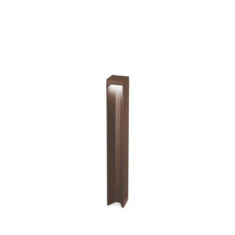 Netlighting KURT LED Outdoor Bollard Coffee 3000K IP54 NonDim in Brown