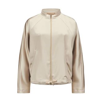Herno Bomber Jacket - Jackets - Mujer - Beige - M