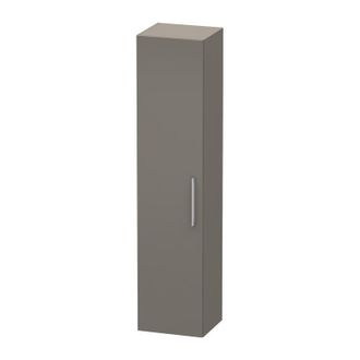 Duravit Armario Alto Duravit Vero, 1116, Bisagra De Puerta Izquierda, 400mm, Color (frente/cuerpo): Flanela Gris Seda Lacado Mate - Ve1116l9090