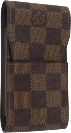 Louis Vuitton Pre-owned Accessories, female, Brown, Size: ONE SIZE Pre-owned Cigarette Case