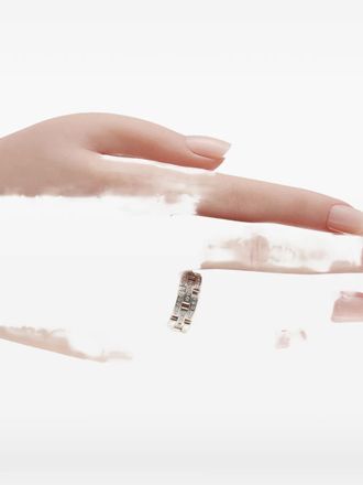 Cartier Maillon Panthre diamond white gold ring - Argento