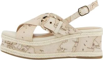 Alviero Martini 1A Classe Sandali h 65 - Dames - Sleehakken - Beige - 41 EU - Schoenen