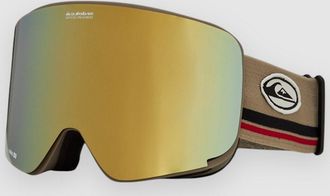 Quiksilver Switchback Fallen Rock Goggle clux ml gold s3