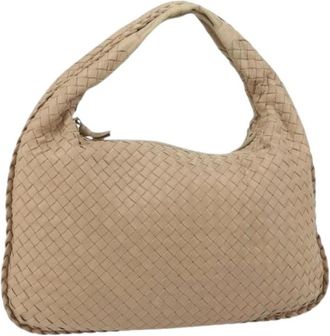 Bottega Veneta Pre-owned Shoulder Bags, female, Beige, Size: ONE SIZE Pre-owned Shoulder Bag