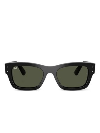 Ray-Ban Occhiali da sole rettangolari in acetato - Nero