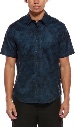 Vince Dye Camo French Placket Shirt