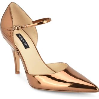 Nine West Pariss Pump in Bronze at Nordstrom, Size 10.5