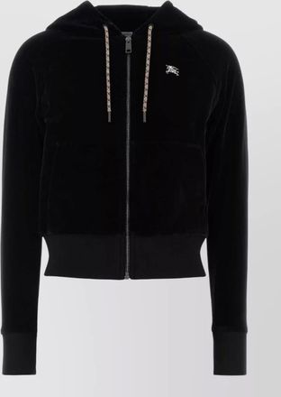 Burberry velvet sweatshirt
