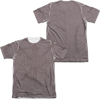 Gildan Hobbit Weapons (Front/Back) Adult Poly/Cotton Short Sleeve Tee / T-Shirt