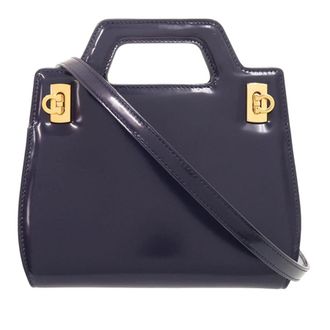 Ferragamo Pre-owned Ferragamo Mini Brushed Calfskin Wanda Top Handle Bag Ladies NUXMNZ0NL4561SB2