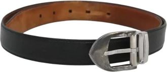 Louis Vuitton Pre-owned Cuoio belts - - Pre-owned - Donna - Nero - ONE SIZE