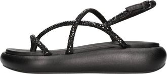Ash Ash, Schoenen, Dames, Zwart, 38 EU, Leer, Nappa Foulard