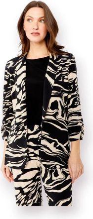 Frank Lyman Design Polyester Jurken - Dames - Blazers - Veelkleurig - 4XL - Polyester - Jassen