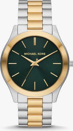 Michael Kors Oversized Slim Runway Two-Tone Watch