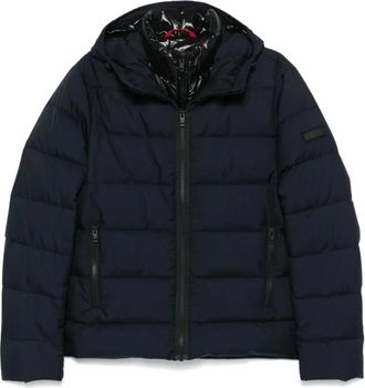 Fay Piuma Cappuccio Hoodie - Heren - Winterjassen - Blauw - M - Jassen