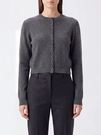Lisa Yang Cardigan girocollo slim fit in puro cashmere