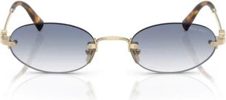 Miu Miu 0 Mu A54 S Miu Miu Logo Gold