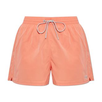 Diesel Heren, Badkleding, Oranje, Maat: M Poliester