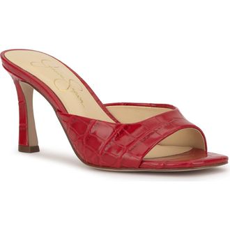 Jessica Simpson Cennet Sandal in Red Muse at Nordstrom, Size 6.5