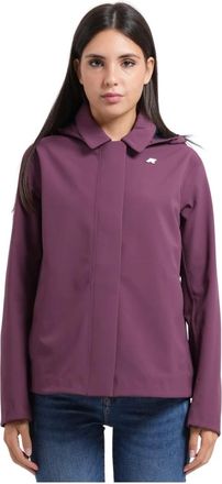 K-Way Dames, Jassen, Paars, Maat: XS Fleece