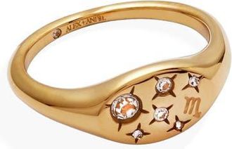 Alex and Ani Zodiac Ring in Gold Scorpio at Nordstrom, Size 7
