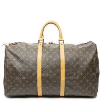 Louis Vuitton Pre-owned Womens Keepall 55 Travel Bag - Brown - One Size