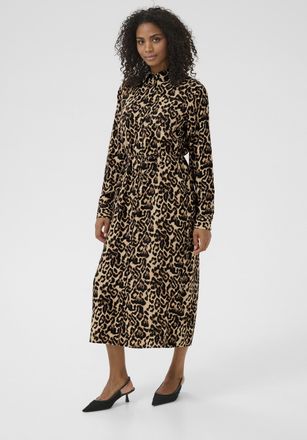 Kaffe Jurk Loose fit animal