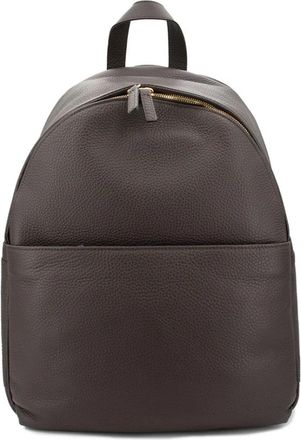 Eleventy Rugzak - Heren - Rugzakken - Bruin - ONE Size - Leer - Tassen