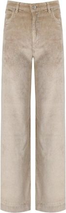 Cruna Mujer, Pantalones, Beige, Talla: S