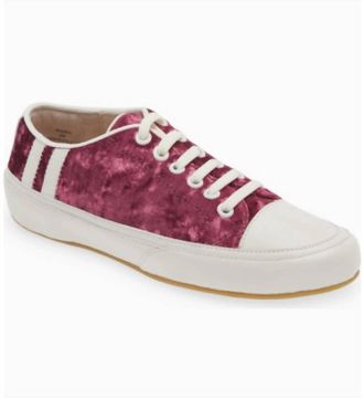 Cecelia New York Womens Rookie Sneaker In Wine