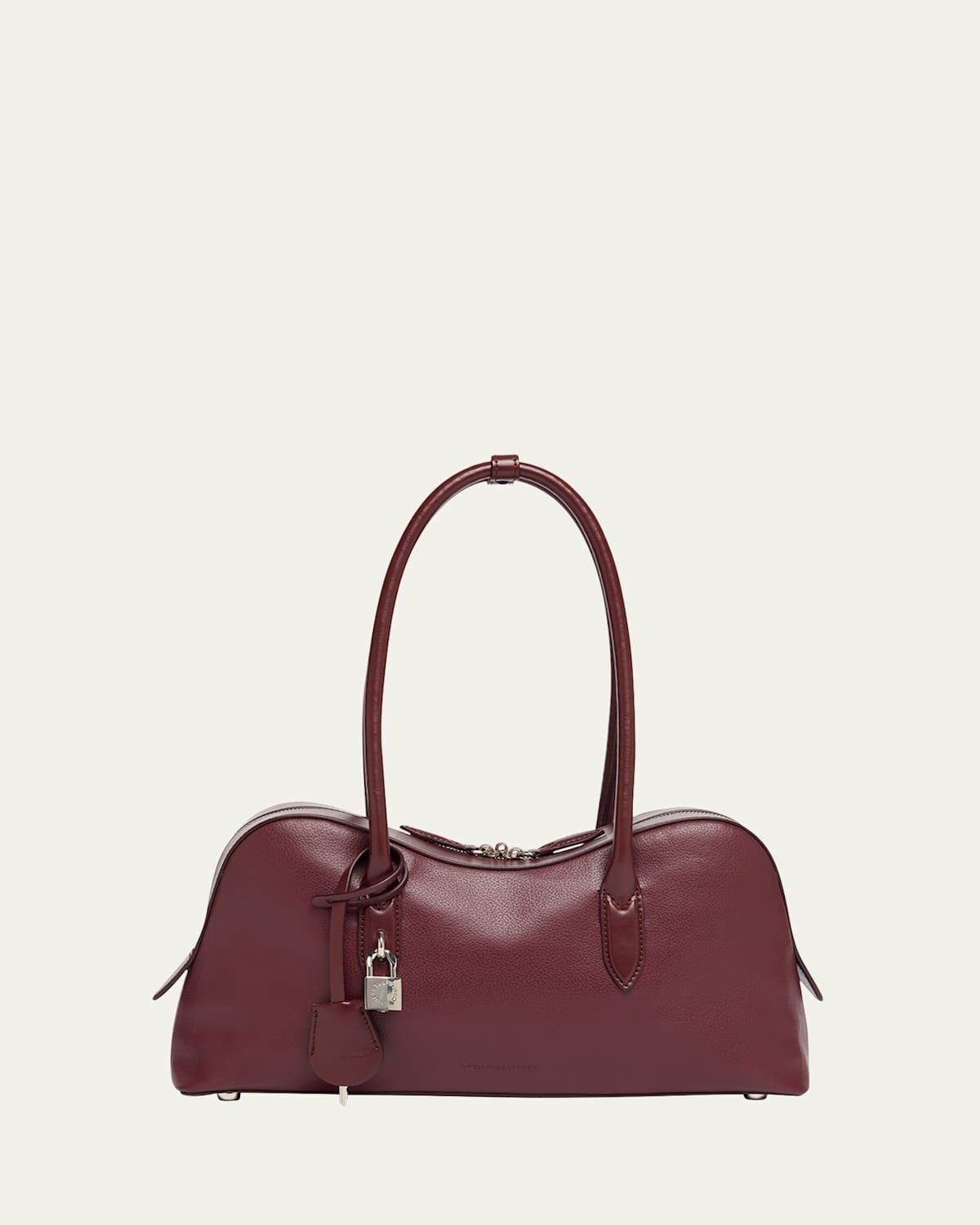Stella McCartney Ryder Large Tote Bag in Embossed Grainy Eco