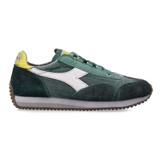 Diadora Sneakers, male, Green, Size: 10 1/2 US Equipe Dirty SW Evo