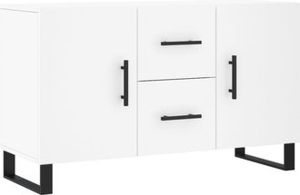 vidaXL Aparador De Madera De Ingenier&iacute;a Blanco 100x36x60 Cm Vidaxl
