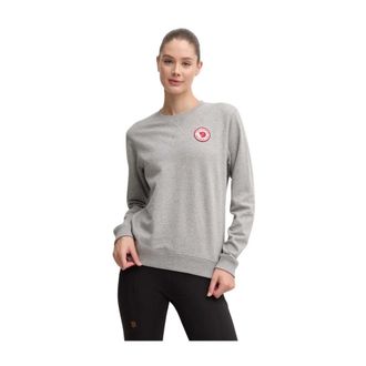 Fj&auml;llr&auml;ven Hoodies & sweatvesten, Dames, Grijs, XS, Round-neck Truien