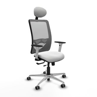Piqueras y Crespo Silla De Oficina Piqueras Y Crespo Zulema Blanco Espuma 50 Mm