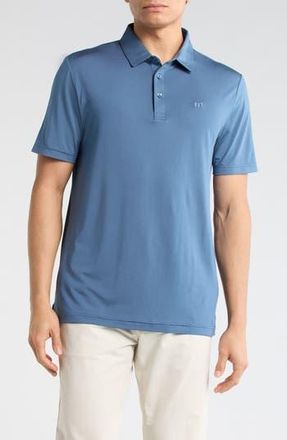 Travis Mathew Your Court Polo in Bering Sea at Nordstrom Rack, Size Xx-Large
