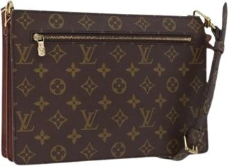 Louis Vuitton Pre-owned Cross Body Bags, female, Brown, Size: ONE SIZE Pre-owned Enghien Shoulder Bag