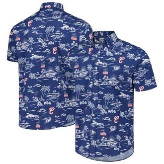 Reyn Spooner Mens Reyn Spooner Navy Chicago White Sox Kekai Button-Down Shirt at Nordstrom, Size Medium