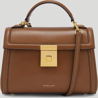 DeMellier The Paris in Tan Smooth Leather Crossbody bag