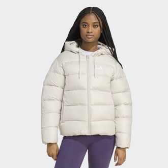 adidas Winterjacke ADIDAS SPORTSWEAR W ESS SD P HD J, Damen, Gr. XXL, wonalu, Obermaterial: 100% Polyester, Jacken Winterjacke
