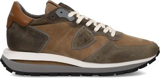 Philippe Model Sneakers Trpx Haute Running - Heren - Sneakers - Bruin - 42 EU - Katoen - Schoenen