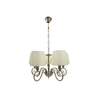 Fabrilamp Fabrilamp - Lampada da soggiorno modello amsterdam 5xe14 Pelle Regx45x45 Cm